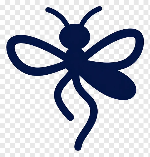 A firefly wearing a bow.