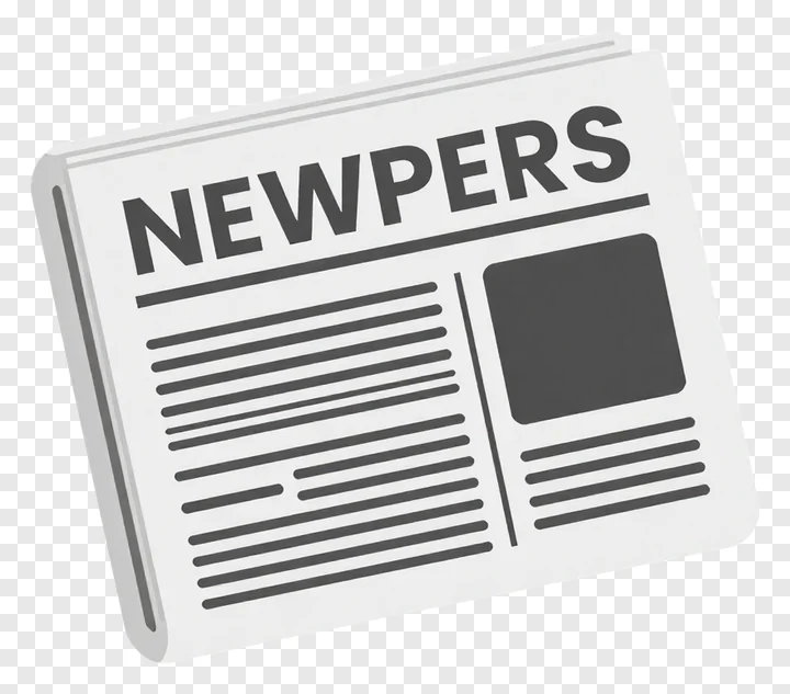 Newspaper with 'NEWPERS' headline and article placeholders.