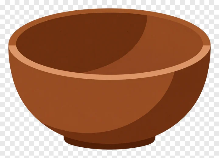 A brown ceramic bowl for UGADI Pachadi.