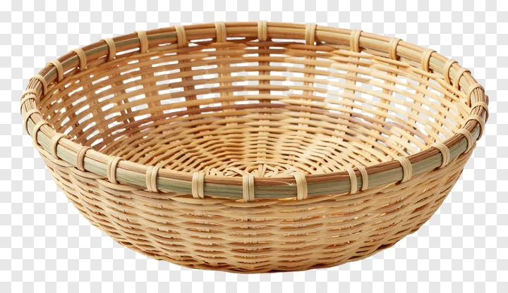 A handwoven bamboo pongal basket.