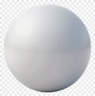 A simple 3d sphere with a smooth gray surface.
