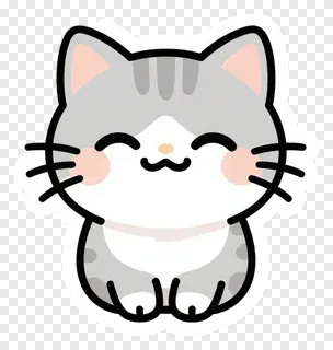 A gray cat with closed eyes and whiskers twitching.