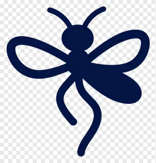 A firefly wearing a bow.
