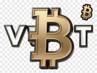 3D logo with letters VBT and Bitcoin symbol for festival name.