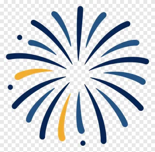 Colorful abstract fireworks design
