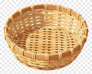 Handwoven basket for pongal