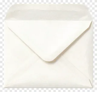 A cream envelope with a subtle embossed texture.