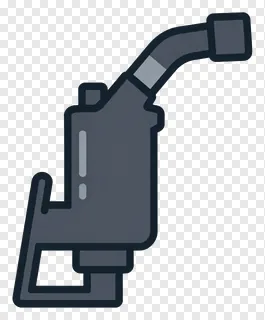 Diesel fuel pump nozzle icon