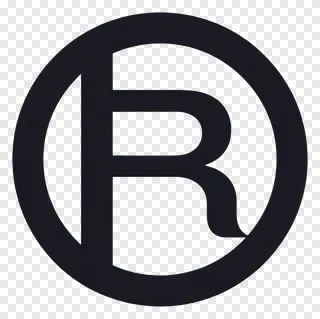 Black letter B inside a circular outline.