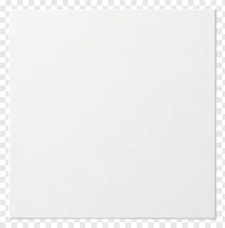 Blank white square minimalist symbol.